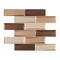 Andova Tiles SAMPLE-Daazen Borealis 2 in. x 6 in. Glass Mosaic Wall Tile SAM-ANDDAA976 - alternate 2